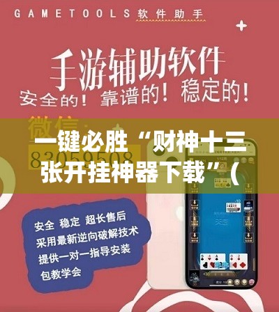 一键必胜“财神十三张开挂神器下载”(辅助神器)开挂详细教程