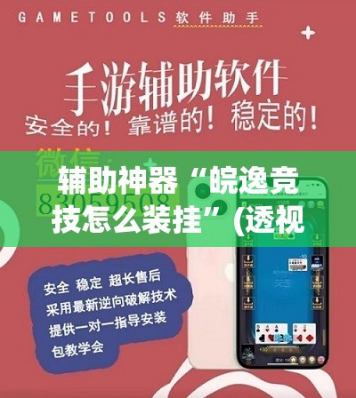 辅助神器“皖逸竞技怎么装挂”(透视挂)辅助下载教程