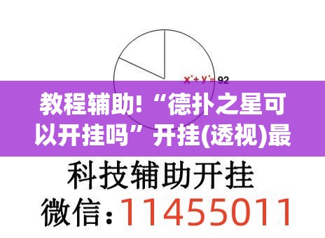 教程辅助!“德扑之星可以开挂吗”开挂(透视)最新辅助详细