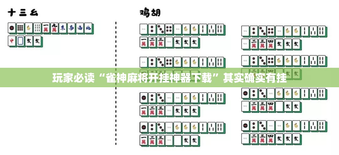 玩家必读“雀神麻将开挂神器下载	”其实确实有挂
