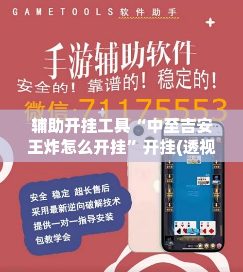 辅助开挂工具“中至吉安王炸怎么开挂”开挂(透视)辅助神器