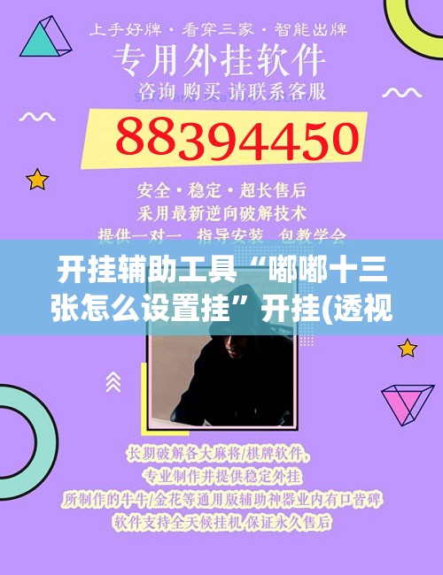开挂辅助工具“嘟嘟十三张怎么设置挂	”开挂(透视)辅助神器