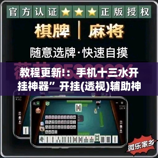教程更新!：手机十三水开挂神器”开挂(透视)辅助神器
