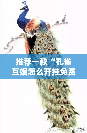 推荐一款“孔雀互娱怎么开挂免费	”详细开挂教程