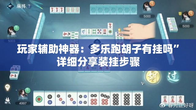 玩家辅助神器：多乐跑胡子有挂吗”详细分享装挂步骤