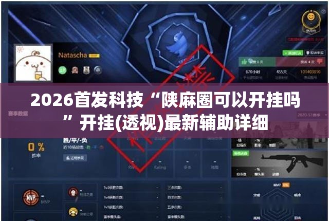 2026首发科技“陕麻圈可以开挂吗”开挂(透视)最新辅助详细