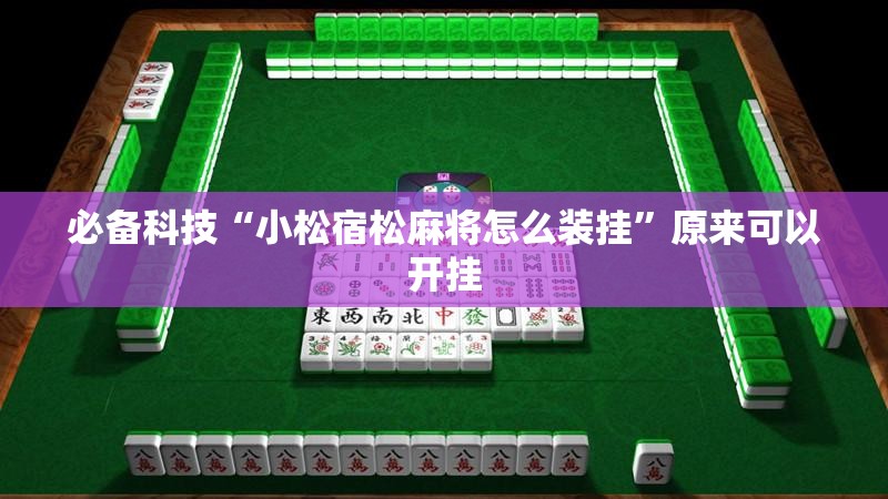 必备科技“小松宿松麻将怎么装挂”原来可以开挂