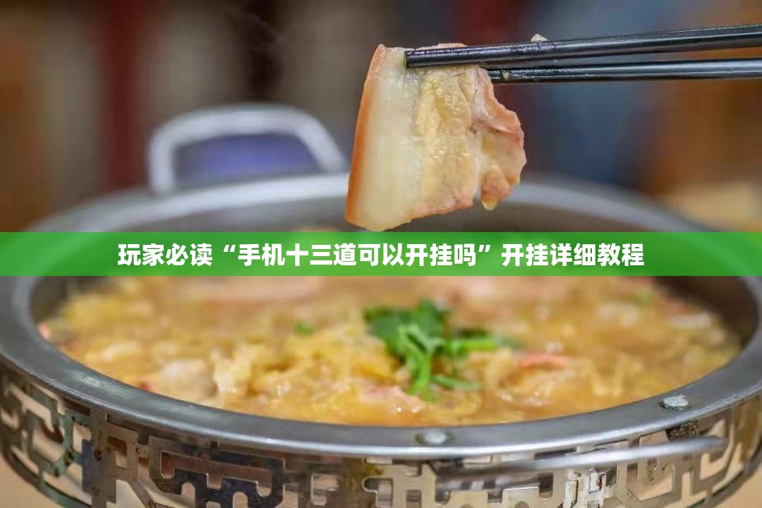 玩家必读“手机十三道可以开挂吗”开挂详细教程