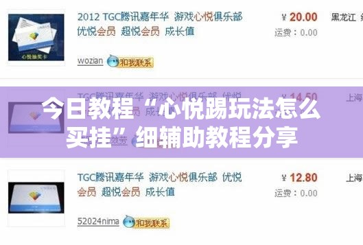 今日教程“心悦踢玩法怎么买挂	”细辅助教程分享