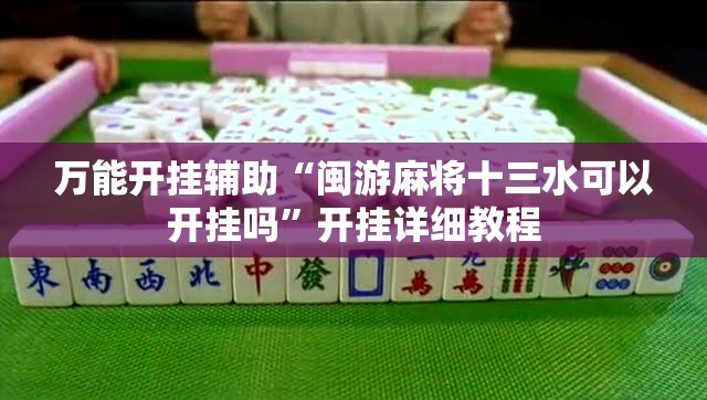 万能开挂辅助“闽游麻将十三水可以开挂吗”开挂详细教程