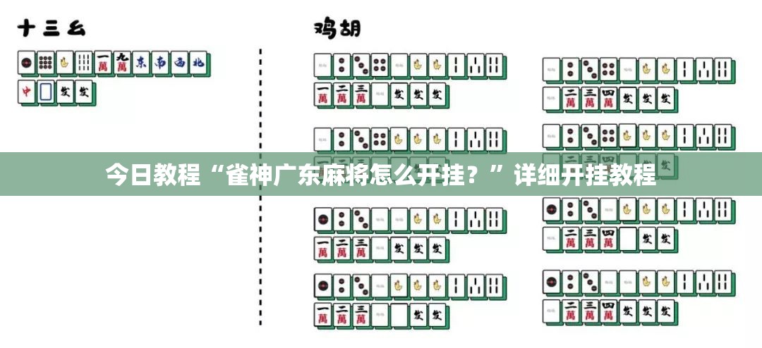今日教程“雀神广东麻将怎么开挂？”详细开挂教程