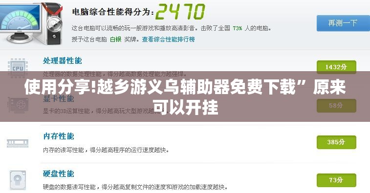 使用分享!越乡游义乌辅助器免费下载”原来可以开挂