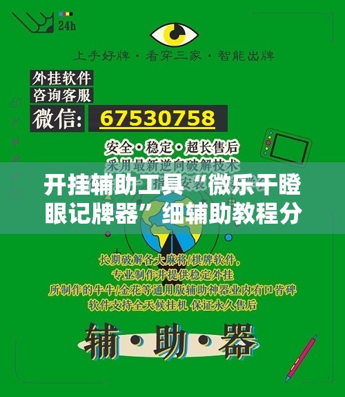 开挂辅助工具“微乐干瞪眼记牌器	”细辅助教程分享