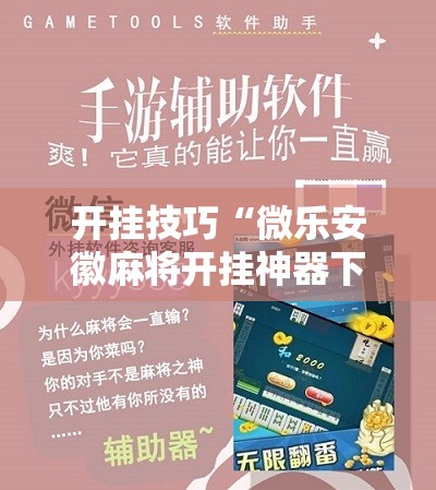 开挂技巧“微乐安徽麻将开挂神器下载”细辅助教程分享