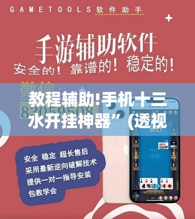 教程辅助!手机十三水开挂神器”(透视)其实确实有挂