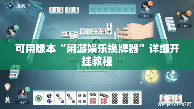 可用版本“闲游娱乐换牌器”详细开挂教程