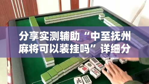 分享实测辅助“中至抚州麻将可以装挂吗	”详细分享装挂步骤