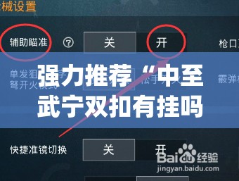 强力推荐“中至武宁双扣有挂吗	”(免费)开挂辅助教学(最新辅助开挂教程)