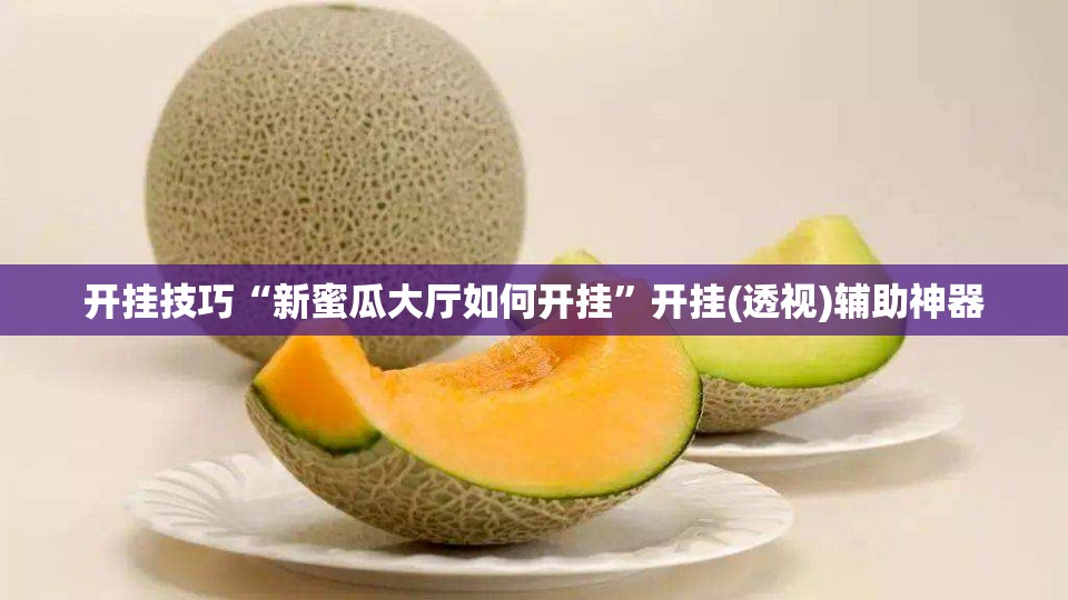 开挂技巧“新蜜瓜大厅如何开挂	”开挂(透视)辅助神器