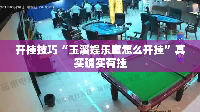 开挂技巧“玉溪娱乐室怎么开挂”其实确实有挂