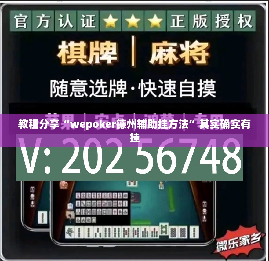 教程分享“wepoker德州辅助挂方法”其实确实有挂