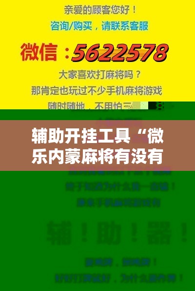 辅助开挂工具“微乐内蒙麻将有没有挂	”细辅助教程分享