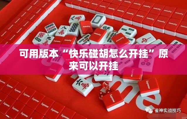 可用版本“快乐碰胡怎么开挂	”原来可以开挂