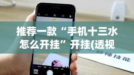 推荐一款“手机十三水怎么开挂”开挂(透视)最新辅助详细