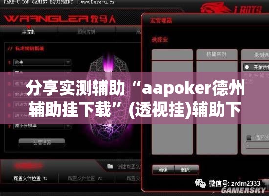 分享实测辅助“aapoker德州辅助挂下载”(透视挂)辅助下载教程