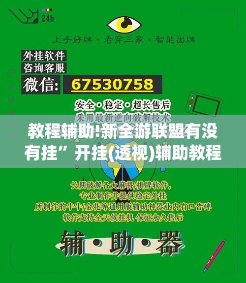 教程辅助!新全游联盟有没有挂”开挂(透视)辅助教程