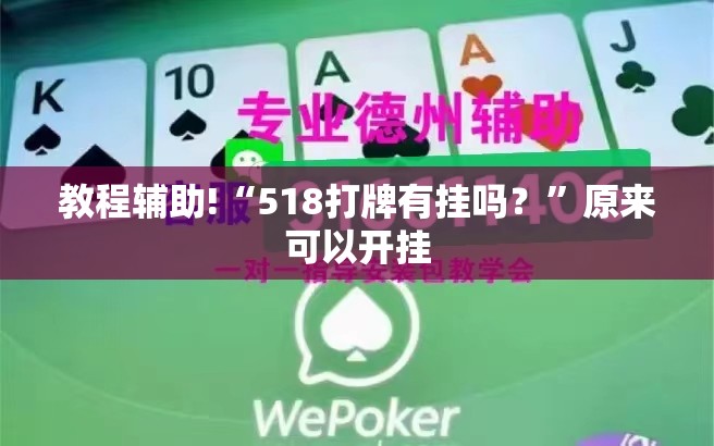 教程辅助!“518打牌有挂吗？”原来可以开挂