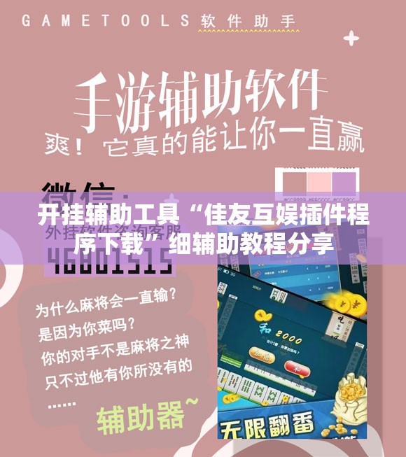 开挂辅助工具“佳友互娱插件程序下载”细辅助教程分享