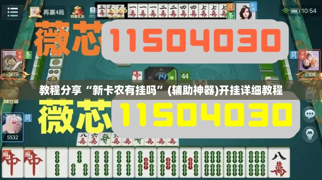 教程分享“新卡农有挂吗”(辅助神器)开挂详细教程