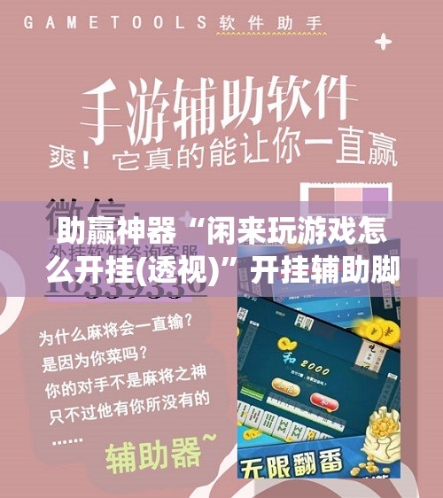 助赢神器“闲来玩游戏怎么开挂(透视)”开挂辅助脚本+详细开挂安装教程