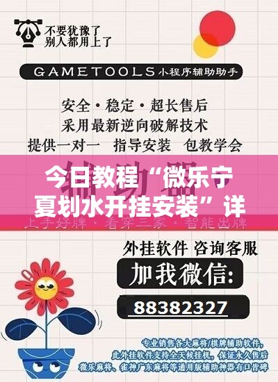 今日教程“微乐宁夏划水开挂安装”详细开挂教程