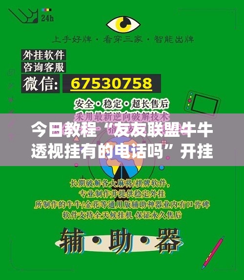 今日教程“友友联盟牛牛透视挂有的电话吗”开挂(透视)最新辅助详细
