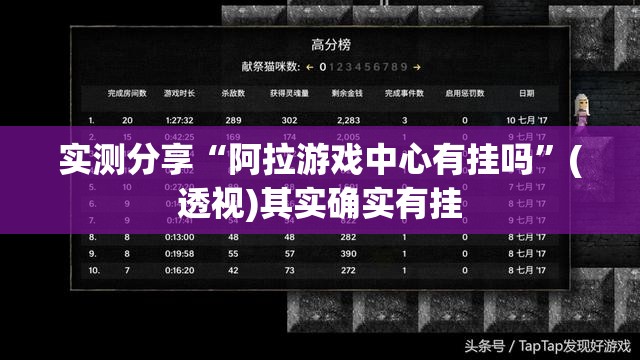 实测分享“阿拉游戏中心有挂吗”(透视)其实确实有挂