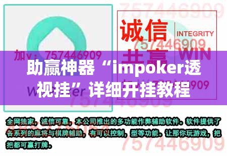 助赢神器“impoker透视挂	”详细开挂教程