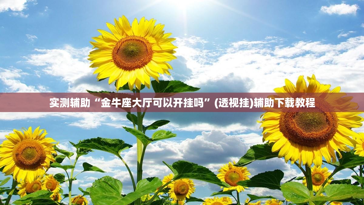 实测辅助“金牛座大厅可以开挂吗”(透视挂)辅助下载教程
