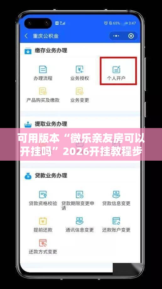 可用版本“微乐亲友房可以开挂吗”2026开挂教程步骤