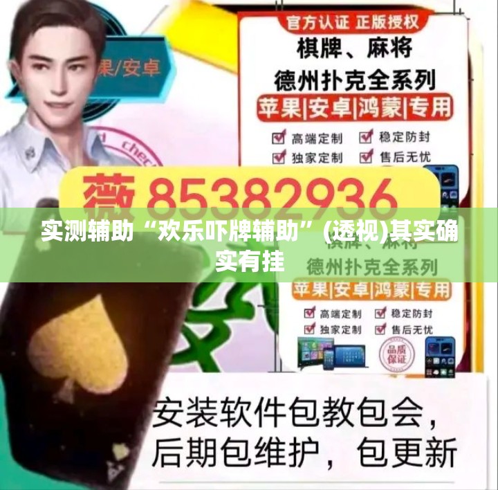 实测辅助“欢乐吓牌辅助	”(透视)其实确实有挂