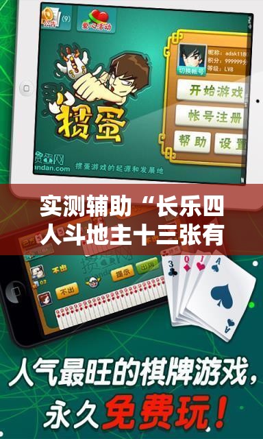 实测辅助“长乐四人斗地主十三张有挂没”细辅助教程分享