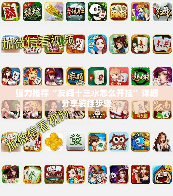 强力推荐“友间十三水怎么开挂”详细分享装挂步骤
