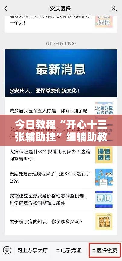 今日教程“开心十三张辅助挂”细辅助教程分享