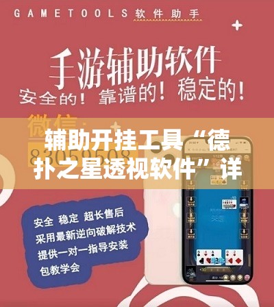 辅助开挂工具“德扑之星透视软件”详细开挂教程