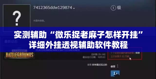 实测辅助“微乐捉老麻子怎样开挂”详细外挂透视辅助软件教程