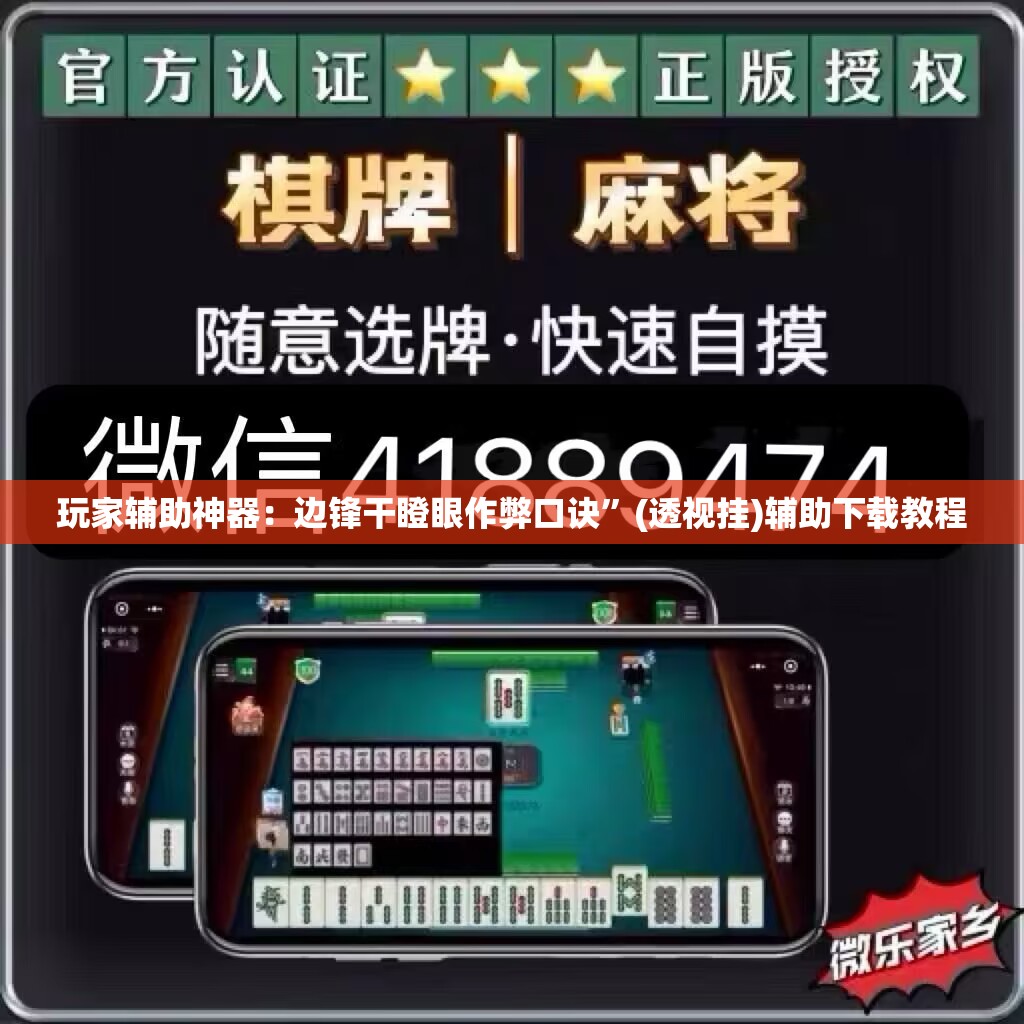 玩家辅助神器：边锋干瞪眼作弊口诀	”(透视挂)辅助下载教程