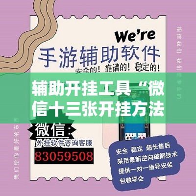 辅助开挂工具“微信十三张开挂方法	”详细外挂透视辅助软件教程