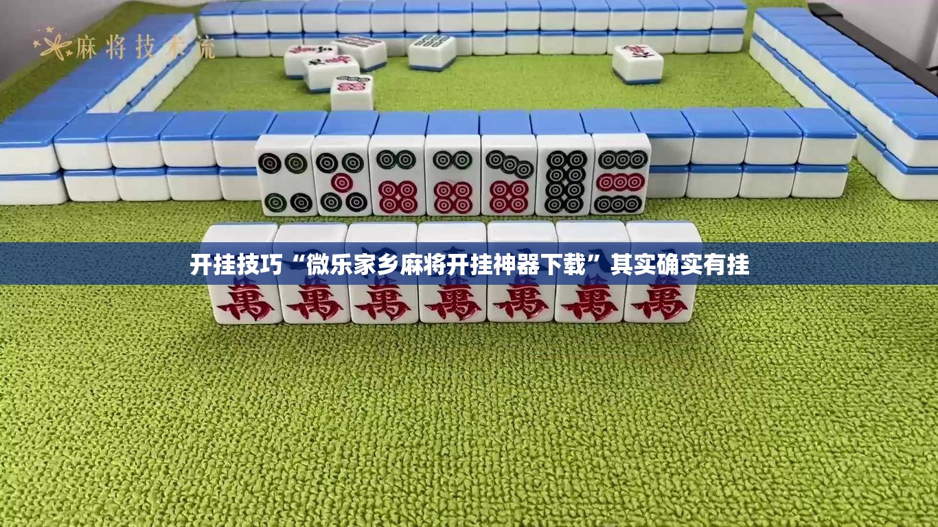 开挂技巧“微乐家乡麻将开挂神器下载	”其实确实有挂