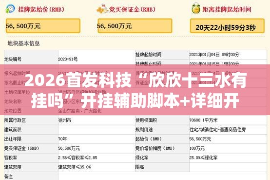 2026首发科技“欣欣十三水有挂吗”开挂辅助脚本+详细开挂安装教程